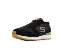 Basket - SKECHERS - RETROS-OG 85 - Noir et doré - Lacets - Femme 36