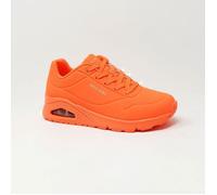 Basket Skechers Uno Nught CS - Femme - Orange - Lacets 39