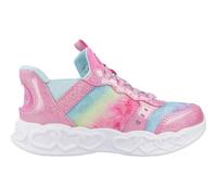 Skechers Baskets INFINITE HEART LIGHTS – ETERNAL Rose vif/Bleu clair Fille Taille 34