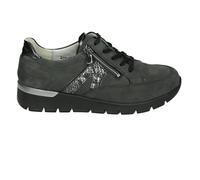Basket Sneakers Femme - WALDHAUER - Noir - Chaussant large K - Semelle intérieure amovible - Confort optimal 39,5