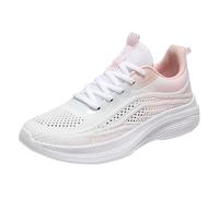 Basket Sport Femme Legere Chaussure Orthopédique Autumn and Winter Fashion Women's Sports Shoes Women Running Shoes Comfortable Casual Marche Jogging Baskets Femmes Course Running (Pink,37)