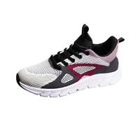 Basket Sport Femme Sneakers Femme Basket Rose Marche Fille 37 Rouge Chaussures De Basketball Marron Chaussure Course Confortable Noire Chic Womens Trainers sans Lacet Orthopédiques Blanche Fitness 46