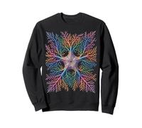 Basket Star Art Marin Abstrait Sweatshirt