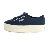 Superga 2790ACOTW LINEA UP AND DOWN, Basses femme - Bleu (933 Navy), 41 EU
