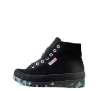 Basket Superga - SUPERGA - 2341-ALPINA MARBLEGUM COTU - Femme - Textile - Lacets - Noir 36