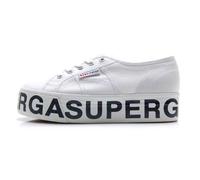 Basket Superga - SUPERGA - 2790 COTW OUTSOLE LETTERING - Femme - Blanc - Tige en toile