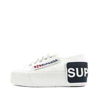Basket Superga - SUPERGA - 2790-LOUD COTW - Tige en toile - Blanc, Bleu marine 35