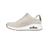 Skechers Chaussures Uno Shimmer Away - Beige doré femme Taille 40