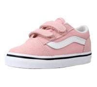 Vans Old Skool V Toddler Trainers Gris EU 26 1/2 Fille
