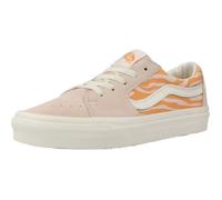 Basket - VANS - 140870 - Orange - Cuir - Semelle Gomme - Construction Vulcanisée 38
