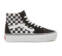 Basket Vans SK8-HI PLATFORM 2 CHECKERBOARD - ZZZOOLIGHT - Noir - Cuir - Adulte - Mixte - Plat - Lacets 42