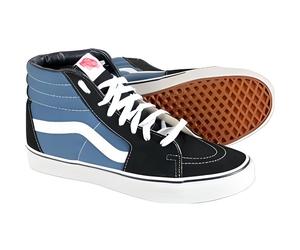 Basket Vans Sk8 High - ZZZOOLIGHT - Homme - Bleu - Lacets - Cuir 36 1/2