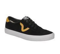 Basket Vans Sport rétro noir et jaune. US 4
