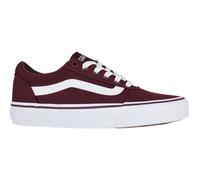 Basket VANS Ward Canvas Burgundy - Femme - Cuir - Lacets 38