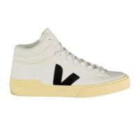 Basket Veja Homme Minotaur Blanc - Noir - Beurre 44 EU - Cuir ChromeFree 44