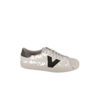 Basket VICTORIA - Homme - Cuir - Talon compensé - Gris anthracite 40