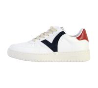 Basket - VICTORIA - Madrid Efecto - Blanc/Bleu Marine - Taille 41 - Talon Plat 40