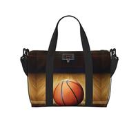 Basketball Arena Sac à bandoulière étanche de grande capacité 41 x 15 x 29 cm pour activités de plein air, voyage, pêche, chasse, Noir , Taille unique