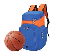 Basketball Bookbag, Sac à Dos de Basket-Ball de Gym - Sac à Dos de Sport de Gym de Basket-Ball | Sac d'ordinateur Portable avec Fond épais élastique pour Volley-Ball, vêtements, Ordinateur, Lib