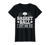 Basketball C Est Ma Vie Basketteur Cadeau Basketball T-Shirt Graphique avec Valeur