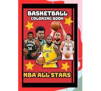 Basketball coloring book for kids, Basketball coloring book, NBA all stars coloring pages, Coloring book for kids, Kids activity book.