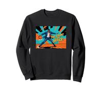 Basketball Court is My Office - Crazy Business Crossover Sweatshirt