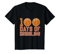 Basketball Dribble The 100th Day of School T-Shirt