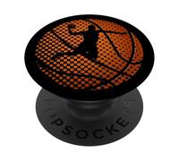 Basketball Game Shirt Coach Court Gift Sport PopSockets PopGrip Adhésif