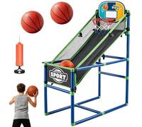 Basketball Games for Kids - with Ball Adjustable Height Hoop