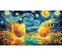 Basketball-Going-Through-Hoop-in-Artistic-Style 1000 pièces Puzzle Papier recyclé Cadeau Amusant & Activité Maison Jeu éducatif détente Puzzle pour Adultes et Enfants 70x50/1000 pièces
