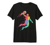 Basketball Homme Enfant Basketteur T-Shirt Haut de Gamme