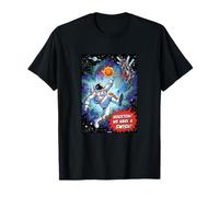 Basketball in Space - Houston WE Have A Swish T-Shirt