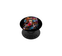 Basketball is Life, Basketball Mascot Dunk Graffiti Graphic PopSockets PopGrip Adhésif