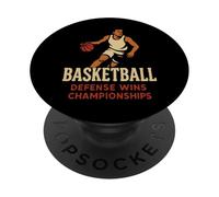 Basketball - La défense remporte Les championnats de Basket PopSockets PopGrip Adhésif