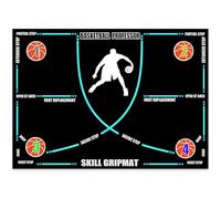 Basketball Mat, Basketball Training Mat, Silent Shock-Absorbing Floor Mats for Indoor Drills, Non-Slip Durable Surface for Adults and Kids, Enhances Ball Control, Balance, and Speed (80 * 120cm)