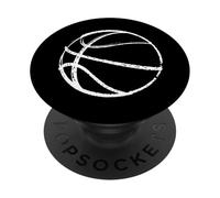 Basketball - Minimaliste Subtil Graphic Basketball Lover PopSockets PopGrip Adhésif