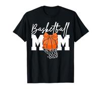 Basketball Mom Game Day Funny Basketball Player Mother's Day T-Shirt