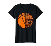 Basketball Ne Jamais Sousestimer Une Fille Au Basket T-Shirt
