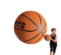 Basketball Professionnel - balles texturées avec Doublure en Caoutchouc, équipement Sportif Robuste | Taille de la Balle de Cour extérieure intérieure, équipement de Jeu pour Enfant Anti-Abrasion