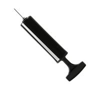 Basketball Pump, Air Inflator, Handheld Sports Pump, Black, Compact Lightweight Design, Needle Attachment Included, Ideal for Soccer Volleyball Bike Tire Balls Gym Outdoor Travel Use