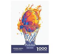 Basketball Puzzle 1000 Pcs Jigsaw Puzzles pour Adults Enfant Jeux Éducatifs Familiaux Puzzle en Papier Écologique 70x50cm/1000pcs