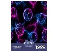 Basketball Puzzle 1000 Pcs Jigsaw Puzzles pour Adults Enfant Jeux Éducatifs Familiaux Puzzle en Papier Écologique 38x26cm/1000pcs