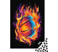 Basketball Puzzles pour Adultes, 1000 Pièces, Ensemble De 1000 Pièces en Bois, Puzzles AmÉtats - Unisnts, Jeux ÉduLe chatifs, DécoSourision D'intérieur, Idéal pour Les Cadeaux 1000pcs (75x50cm)