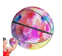 Basketball silencieux: balle d'entraînement silencieuse en tissu, surface de tissu durable, structure antichoc, facile à nettoyer | Boule de pratique pour dribble silencieux gymnase intérieur le s
