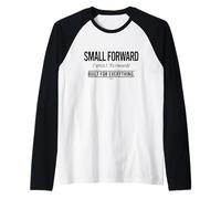 Basketball Small Forward Position - Built for Everything Manche Raglan