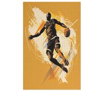 Basketball Sport Puzzles en Bois 1000 Pièces Adultes, Poster Jigsaw Puzzle, Design Unique Jouet ÉduChatif pour Adolescents Et EnfFourmis 78×53cm