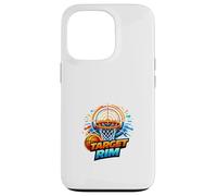 Basketball Target Rim Precision Aim Court Focus Design Coque pour iPhone 13 Pro