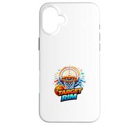 Basketball Target Rim Precision Aim Court Focus Design Coque pour iPhone 16 Plus