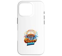 Basketball Target Rim Precision Aim Court Focus Design Coque pour iPhone 16 Pro