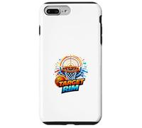 Basketball Target Rim Precision Aim Court Focus Design Coque pour iPhone 7 Plus/8 Plus